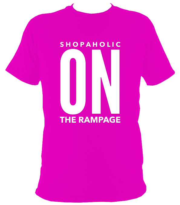 Shopaholic On The Rampage Reverse Original T-Shirt