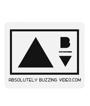 Absolutely Buzzing Video Logo Mousemat logo transparent background